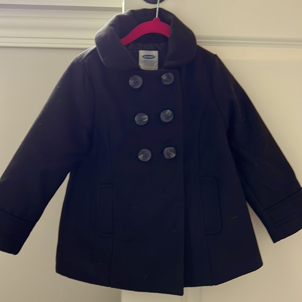 Girl’s black Pea Coat